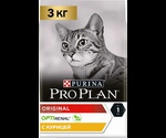 Сухой Корм Pro Plan (Проплан) Для Кошек Курица Adult Chicken 3кг