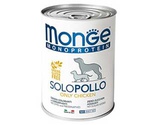 Консервы Для Собак Monge (Монж) Курица Паштет Monoprotein Solo Chicken 400г