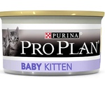 Консервы Pro Plan (ПроПлан) Для Котят Курица Baby Kitten 85г (1*24)
