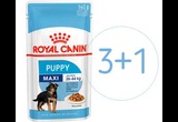 Влажный Корм Royal Canin (Роял Канин) Для Щенков Крупных Пород MAXI Puppy 140г 3+1 АКЦИЯ