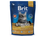 Сухой Корм Brit (Брит) Для Стерилизованных Кошек Утка Курица и Печень Premium Cat Sterilised 800г