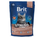 Сухой Корм Brit (Брит) Для Стерилизованных Кошек Лосось Курица и Печень Premium Cat Sterilised 1,5кг 534852