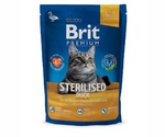 Сухой Корм Brit (Брит) Для Стерилизованных Кошек Утка Курица и Печень Premium Sterilised 1,5кг