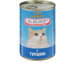 Консервы Dr.Alders (Доктор Алдерс) Для Кошек Гарант Для Кошек Тунец в Соусе Cat Garant 415г (1*12)