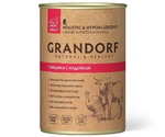 Консервы Для Собак Grandorf (Грандорф) Говядина и Индейка Беззерновой Adult All Breeds Beef & Turkey 400г 4332к