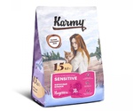 Сухой Корм Karmy (Карми) Для Кошек с Чувствительным Пищеварением Индейка Sensitive Turkey 1,5кг