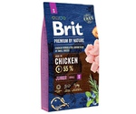 Сухой Корм Brit (Брит) Для Щенков Мелких Пород Курица Premium By Nature Dog Junior S 3кг 526260