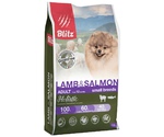 Сухой Корм Blitz (Блиц) Для Собак Мелких Пород Ягненок и Лосось Беззерновой Holistic Lamb & Salmon Adult Dog Small Breeds Grain Free GF 1,5кг 605562