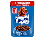 Влажный Корм Chappi (Чаппи) Для Собак Говядина По-Домашнему 85г (1*28)