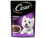 Влажный Корм Cesar (Цезарь) Для Собак Ягненок и Овощи 85г (1*28)