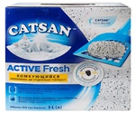 Наполнитель Catsan (Катсан) 5л-4,4кг Active Fresh