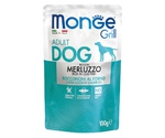 Влажный Корм Monge (Монж) Для Собак Треска Grill Pouch Dog 100г