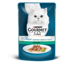 Влажный Корм Gourmet (Гурме) Для Кошек Кролик Филе в Соусе Perle 85г (1*24)