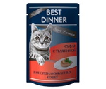 Влажный Корм Best Dinner (Бест Диннер) Для Стерилизованных Кошек Телятина Суфле Super Premium Sterilised 85г 7442