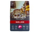 Сухой Корм Mr.Buffalo (Мистер Буффало) Для Кошек с Чувствительной Кожей и Шерстью Лосось Adult Hair & Skin 1,8кг B111
