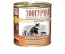 Консервы Zoogurman (Зоогурман) Для Кошек Мясное Ассорти Телятина и Кролик 250г 2779