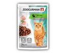 Влажный Корм Zoogurman (Зоогурман) Для Стерилизованных Кошек Кролик Кусочки в Соусе 85г 8078