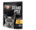 Сухой Корм Grand Prix (Гранд Прикс) Для Кошек Лосось Adult Original 300г 0469